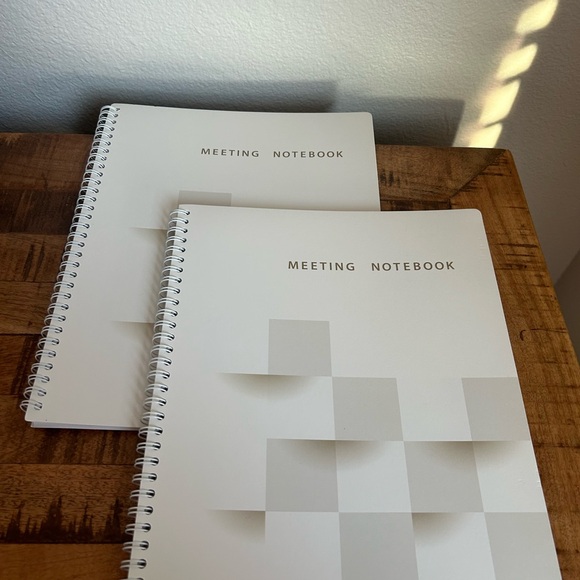 Meeting Notebooks Spiral-Bound Planner Office, Business, Organizer 8.5 x 11 In - Picture 7 of 8